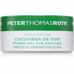 Peter Thomas Roth Cucumber De-Tox Hydra-Gel Eye Patches Niisutav geelmask silmade piirkonnale 60 tk