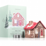 Paddywax Ceramic Houses Alpine Chalet Kinkekomplekt