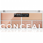 Revolution Relove Conceal Me Peitekreemi palett varjund Fair 2,8 g