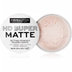 Revolution Relove HD Super Matte Fikseeriv puuder mati efektiga varjund Transparent 7 g