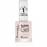 Rimmel Super Gel Step 1 Prantsuse manik&uuml;&uuml;ri lakk varjund 091 English Rose 12 ml