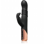 Rosy Gold Rabbit with Thrusting Function kliitori stimulaatoriga vibraator 22.8 cm