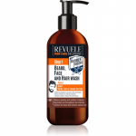 Revuele Men Care Solutions Barber Salon Habeme ja juuste &scaron;ampoon kolm-&uuml;hes 300 ml