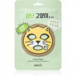 Skin79 Animal For Angry Cat Niisutav ja rahustav lehtmask 23 g