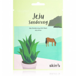 Skin79 Jeju Sandorong Jeju Aloe Rahustav n&auml;o lehtmask niisutava toimega 33 ml