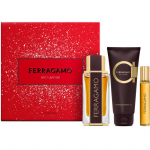 Ferragamo Spicy Leather Kinkekomplekt  Mle