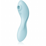Satisfyer Curvy TRINITY 5+ kliitori stimulaatoriga vibraator Blue 16,4 cm