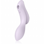 Satisfyer Curvy TRINITY 2 kliitori stimulaatoriga vibraator violet 16,8 cm