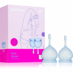 Satisfyer Feel good MENSTRUAL CUP Menstruaalanum blue 2 tk