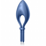 Satisfyer BULLSEYE Peeniser&otilde;ngas vibreeriv Blue 14 cm