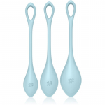 Satisfyer YONI POWER 2 TRAINING tupekuulid Blue 3 tk