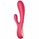 Satisfyer Mono Flex kliitori stimulaatoriga vibraator Red 20,3 cm