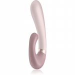 Satisfyer HEAT WAVE kliitori stimulaatoriga vibraator Mauve 19,8 cm