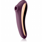 Satisfyer Dual KISS kliitori stimulaatoriga vibraator Wine red 18,8 cm