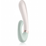 Satisfyer HEAT WAVE kliitori stimulaatoriga vibraator Mint 19,8 cm