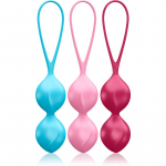 Satisfyer V BALLS DOUBLE SET tupekuulid 3 tk