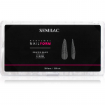 Semilac Accessories Acrylgel Nail Form &Scaron;abloonid k&uuml;&uuml;ntele suurus Pointed 120 tk