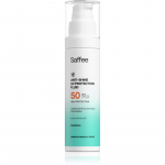 Saffee ClearDerm Anti-shine UV Protection Fluid SPF 50 Kaitsev losjoon rasusele akne kalduvustega nahale SPF 50 50 ml