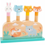Small foot by Legler Game Small Foot Pop Up Animals aktiveeriv m&auml;nguasi 18m+ 1 tk
