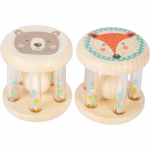 Small foot by Legler Rattle Animals Pastel k&otilde;risti kuulikestega 2 tk