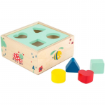 Small foot Shape-Fitting Cube Forest aktiveeriv sorteerimism&auml;nguasi puidust 12 m+ 5 tk
