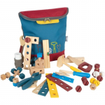 Small foot Workshop Tool Backpack m&auml;nguasjade komplekt puidust 3 y+ 1 tk