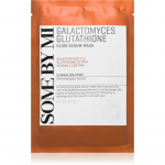 Some By Mi Galactomyces Glutathione Glow Serum Mask Kirgastav n&auml;o lehtmask tundlikule ja kuivale nahale 22 g