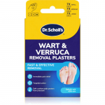 Scholl Dr. Scholl's Wart & Verruca Plaster Plaastrite komplekt soolat&uuml;&uuml;gastele ja konnasilmadele avaldatava surve v&auml;hendamiseks 3x7 tk