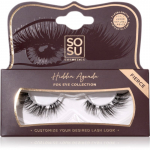 SOSU Cosmetics Hidden Agenda Fox Eye Collection Kunstripsmed varjund Fierce 1 tk