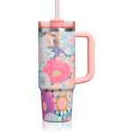 Stanley Quencher H2.O FlowState&trade; Tumbler k&otilde;rrega roostevabast terasest joogitops medium sorbet wildflower 1 tk