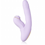 Svakom DuoGlow Thrusting Beaded With Pulsating Stimulator kliitori stimulaatoriga vibraator 20.5 cm