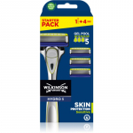 Wilkinson Sword Hydro5 Skin Protection Sensitive Raseerija + varuotsik 4 tk