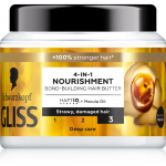 Schwarzkopf Gliss Oil Nutritive Intensiivne toitemask kahjustatud juustele 400 ml