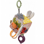 Taf Toys Activity Cube Urban Garden kontrastne rippuv m&auml;nguasi hammustava osaga 1 tk