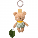Taf Toys Activity Toy Brendon the Bear kontrastne rippuv m&auml;nguasi hammustava osaga 1 tk