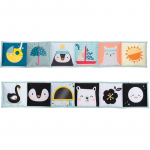 Taf Toys Book North Pole kontrastne haridusraamat beebide jaoks 1 tk