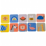 Taf Toys Tummy Time Spining Book Urban Garden aktiveeriv m&auml;nguasi beebide jaoks 0 m+ 18 tk