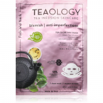 Teaology Tea Glow Blemish AHA Purifying Mask V&auml;rskendav ja puhastav lehtmask kaelale ja dekolteele 21 ml