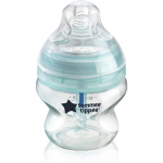 Tommee Tippee Advanced Anti-Colic isesteriliseeruv lutipudel koolikute vastane Slow Flow 0m+ 150 ml
