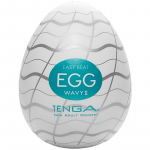 Tenga Egg Wavy II &uuml;hekordseks kasutamiseks m&otilde;eldud masturbaator 1 tk