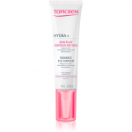 Topicrem UH FACE HYDRA+ Radiance Eye Contour Helendav silmakreem silmaaluste r&otilde;ngaste hoolduseks 15 ml