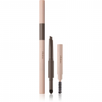 thim Artist Touch Brow Duo Kahe otsaga kulmupliiats koos harjaga varjund 02 Natural Brown 0.6 g