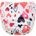 T-TOMI Diaper Swimwear Hearts pestav ujumism&auml;he 5-12 kg 1 tk