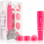 Toyjoy Funky Massager stimulaator/vibraator pink 9.5 cm