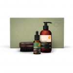 Beviro Bergamia Wood Beard Care Kit Kinkekomplekt habemele