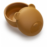 Melii Silicone Bowl with Lid L&otilde;unakarp Bear 350 ml