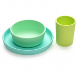 Melii Feeding Set s&ouml;&ouml;giriistade komplekt Mint, Blue, Lime