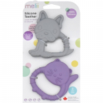 Melii Teethers n&auml;rimism&auml;nguasi Bulldog & Cat 2 tk