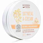WoodenSpoon Oatmeal A-Cream Toitev ja rahustav kreem kuivale ja atoopilisele nahale 100 ml