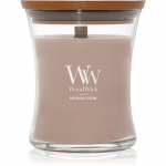 Woodwick Opulent Wood Patchouli Creme l&otilde;hnak&uuml;&uuml;nal puidust taht 275 g